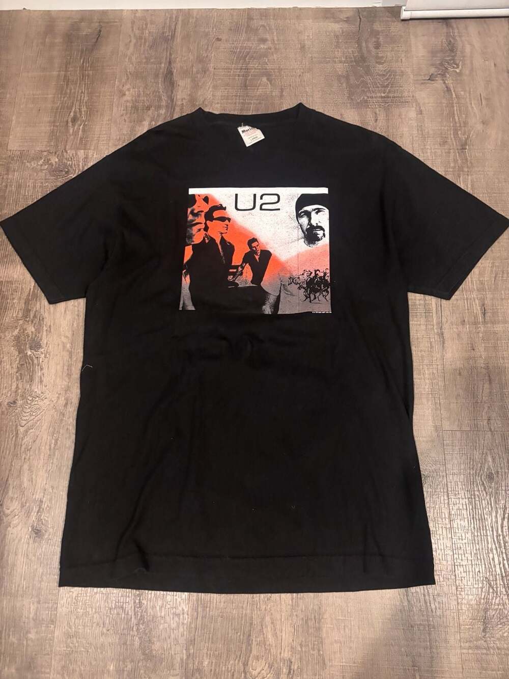 Vintage 2001 U2 Elevation Tour Concert T-Shirt The Goal Is Elevation Black Large